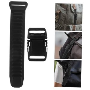 20mm nhanh chóng phát hành bên có thể điều chỉnh vành đai nhựa theo dõi khóa tự sửa chữa quần Short đi xe đạp quần hat Giày phụ kiện - Product Image 4