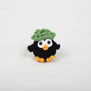 Lindo <span class=keywords><strong>Llavero</strong></span> de Pollo Novato, Llaveros de Animales Tejidos a Mano, Amuletos de Ganchillo, <span class=keywords><strong>Amigurumi</strong></span>, <span class=keywords><strong>Llavero</strong></span> de Pollo de Ganchillo - Product Image 5