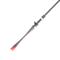 Canne à pêche à lancer pour bar, Fishingsoul BAR304, ultra-légère, en fibre de carbone haute performance, avec anneaux Fuji et porte-moulinet Fuji