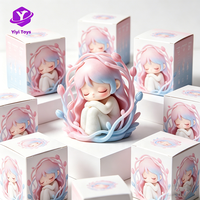 Оптовые индивидуальные 3D-фигурки Murah Pop: милые миниатюрные аниме-фигурки из ПВХ винила в закрытых коробках для подарков и игрушек