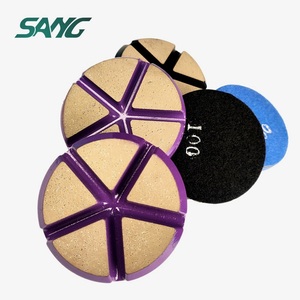 Tampon de polissage en céramique SANG de <span class=keywords><strong>3</strong></span> pouces, forme ronde, pour éliminer les rayures, utilisation longue durée, pour le polissage des sols en béton, directement de l'usine - Product Image 3