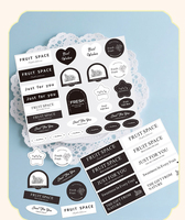 Op maat gemaakte fruit cadeau decoratieve stickers - waterdichte vinyl stickers voor vers fruitverpakkingen