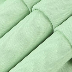 Hai Mặt Sữa Lụa 150G <span class=keywords><strong>Polyester</strong></span> T-Shirt Dệt Kim Vải Mỏng Thoáng Khí Nhuộm Mô Hình Mặc Giản Dị Trong Kho <span class=keywords><strong>Polyester</strong></span> Vải - Product Image 2