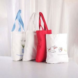 Sac fourre-tout en toile de coton réutilisable, grand format, noir, pliable, personnalisable avec logo imprimable, lavable en machine, beige - Product Image 1