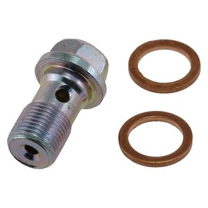 2Pcs de acero inoxidable de M10 x 1,25mm perno Banjo de la motocicleta - Product Image 3