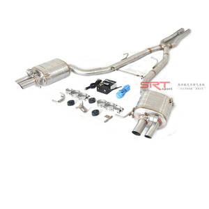 Tubo de escape de acero inoxidable para <span class=keywords><strong>BMW</strong></span>, silenciador trasero con control de válvula y tubo de bajada para <span class=keywords><strong>BMW</strong></span> serie 7 F01 F02 <span class=keywords><strong>730</strong></span> 740 - Product Image 2