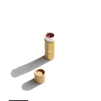 Tube de baume à lèvres en papier de 0,3 oz (10 ml), tube de déodorant, tube en papier à pousser