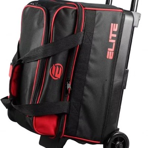 Sac de bowling BSCI Factory Prime à double roulettes et 2 compartiments, avec grand compartiment séparé pour chaussures de bowling et poignée rétractable - Product Image 1