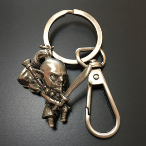 Unique Anime Design Durable Direct Factory Price Stainless Steel Keychains Fashionable Positive Keyrings Hot Sales for Friends