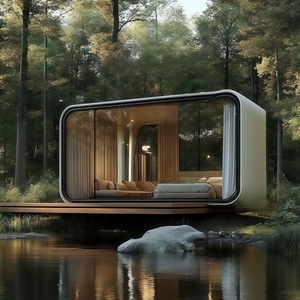 Capsule modulaire préfabriquée détachable de style moderne, facile à installer, imperméable et écologique, <span class=keywords><strong>prix</strong></span> d'usine du Shandong - Product Image 1