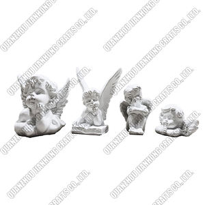 Figura adornos resina escultura Mesa adornos flor Hada encantadora estatua de Ángel Retro europeo - Product Image 5
