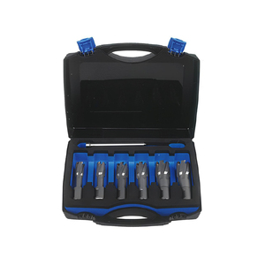Surtido de 6 brocas de núcleo Krino TCT cortas con vástago Weldon en caja, 14-22mm - Product Image 1