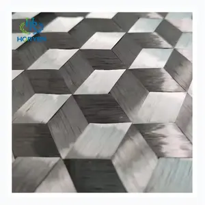 Factory New Product 3D Three-dimensional Spread Tow Carbon Fiber Fabric Cloth