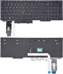 Replacement Laptop <b>Keyboard</b> for Thinkpad E15 Gen 2 3 4 IBM Thinkpad E15 2019 Gen120RD 20RE <b>Keyboard</b> with Backlit and Pointer US - Product Image 1