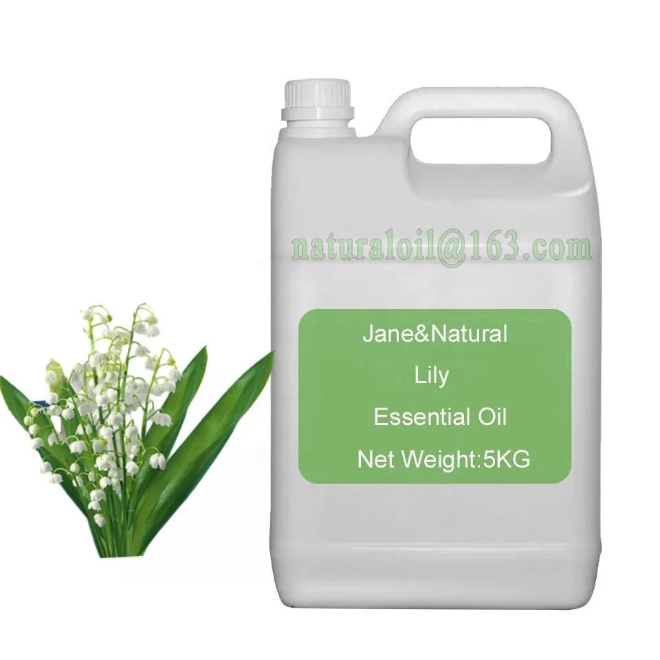 Olio essenziale di giglio olio di giglio biologico naturale puro al 100% per la produzione di candele di sapone e deodorante per ambienti con diffusore a bastoncini