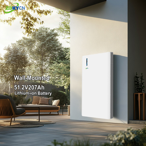 แบตเตอรี่ลิเธียมไอออนแบบติดผนัง 51.2V 207Ah กันน้ำ 5kWh, 10kWh, 15kWh สำหรับเก็บพลังงานภายในบ้าน พร้อมระบบจัดการแบตเตอรี่ (AC BMS) และรองรับ WiFi - Product Image 2