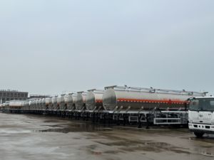 2025 Nueva Venta caliente 30000 35000 40000 litros aceite combustible tanque de transporte semirremolque para la venta - Product Image 4