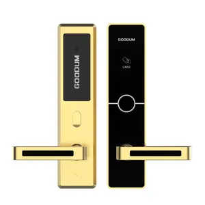 Goodum Commerciële Rfid Deurslot Custom Key Card Systeem Met Kaartlezer Voor Stalen Houten Deuren Groothandel Voor Hotels