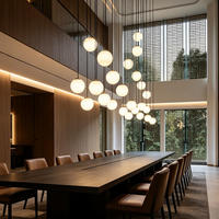 Lustre LED moderne en spirale en acrylique et acier inoxydable, réglable et à intensité variable, idéal pour villa et escalier – Vente directe usine
