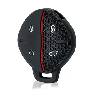 Housse de clé de voiture en silicone, porte-clés pour Chery Jetour Dashing X-1 <span class=keywords><strong>Plus</strong></span> DTC <span class=keywords><strong>IDM</strong></span> 2022 2024, étui de protection pour télécommande, accessoires - Product Image 4