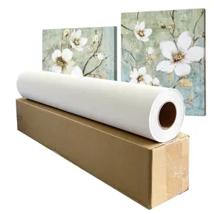 COLORFAN Canvas Roll Art Print With Large Format Rolls Canvas Polyester Cotton