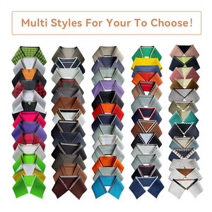 Diseño Personalizado de un Solo Proveedor, Diseño de Patrón en Forma de Corazón, Cuellos de Punto Acanalado con Logotipo Jacquard 3D, Suministro Directo de Fábrica al por Mayor - Product Image 6