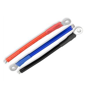 10AWG สายซิลิโคนอ่อนยืดหยุ่นสุดๆสายไฟฟ้าโซลาร์เซลล์พลังงานแสงอาทิตย์ลวดเชื่อมต่อขั้วแบตเตอรี่ตะกั่วกรด OT6-5 - Product Image 4