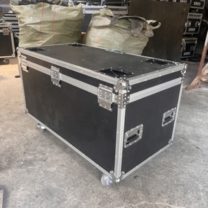 Boîte de rangement pour <span class=keywords><strong>outils</strong></span> de transport routier en aluminium ATA portable personnalisée, <span class=keywords><strong>vide</strong></span> <span class=keywords><strong>à</strong></span> l'intérieur, pour équipement d'éclairage, transport routier - Product Image 4