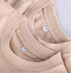 เสื้อยืดผ้าฝ้ายเนื้อดีใส่ได้ทั้งชายและหญิงเสื้อยืดวิ่งคอกลมแขนสั้นผ้าคอตตอนเนื้อนุ่ม - Product Image 4