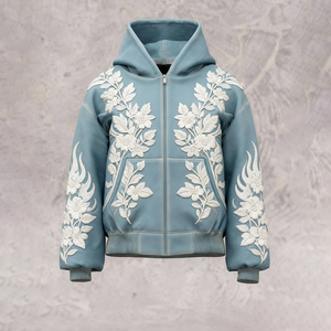 DiZNEW 2026 Felpa con Cappuccio da Uomo in Puro Cotone di Alta Qualità con Ricami Raffinati Felpa con Cappuccio da Uomo per il Calore Invernale - Product Image 1