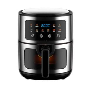 Freidora de Aire Inteligente y Horno Eléctrico Combinados de 6L con Ventana Transparente y Diseño sin Volteo para Hoteles, Cafeterías y <span class=keywords><strong>Residencias</strong></span> - Product Image 6