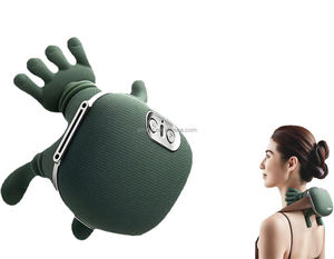 Beheizter Nackenmassagegerät, Tragbares Elektrisches 4D-Shiatsu-Massagegerät, Menschliches Hand-Simulationsdesign - Product Image 5