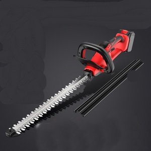 Taille-haie électrique portatif sans fil brossé pour bricolage, machine de coupe électrique en plastique pour l'aménagement paysager, le jardinage et l'élagage des clôtures - Product Image 1
