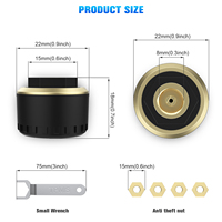 Bluetooth 5.0 TPMS Android iOS Pemantau Tekanan Ban Bluetooth5.0 BLE Tpms Untuk Mobil Untuk Sepeda Motor