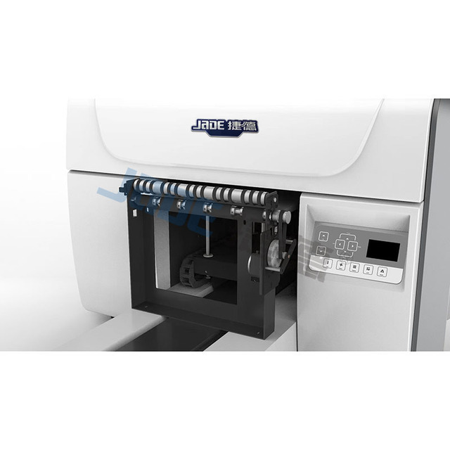 Jade A3 UV DTF Printer Automatic New High-Resolution UV Ink Color + White + Varnish Printing for Bottles and Glass