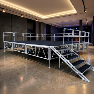 Aluminum <b>Frame</b> Stage Platform Adjustable Height 2m No Tools for Outdoor - Product Image 6