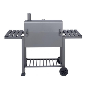 Parrilla de <span class=keywords><strong>barbacoa</strong></span> de carbón de <span class=keywords><strong>Toronto</strong></span> EN1860, parrilla de <span class=keywords><strong>barbacoa</strong></span> con ahumador con mesas auxiliares, tamaño XL - Product Image 6