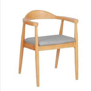 Chaises de salle à manger de style scandinave moderne et luxueux, élégantes en bois et cuir PU, idéales pour les restaurants et les cafés - Product Image 2