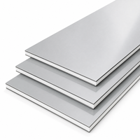 Panneau composite en aluminium Alucobond ACP A2 de 4 mm, panneau de façade économique, panneau décoratif pour murs intérieurs, pour cuisine et salle de bain