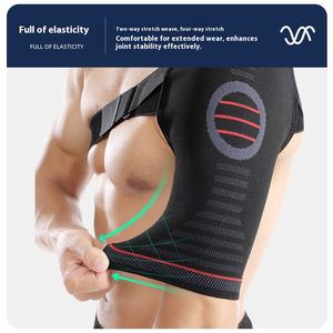 Protección de presión ajustable Hombros unisex Soporte de brazos Correa deportiva Levantamiento de pesas Entrenamiento de fuerza Prevención de tensiones - Product Image 2