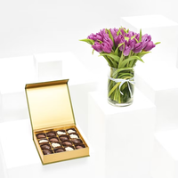 Boîte à chocolat de luxe Eid Mubarak Ramadan, boîte à chocolat vide, Date du Ramadan, emballage comestible, boîte-cadeau de chocolat