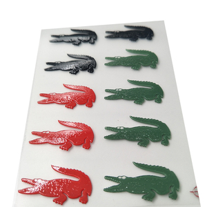 Patchs de Broderie Personnalisés Transferts Sérigraphiques Logos 3D en Relief TPU et Silicone <span class=keywords><strong>Transfert</strong></span> Thermique Adhésifs en Silicone - Product Image 4
