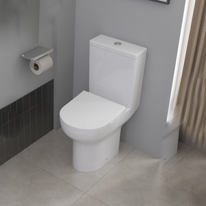 Toilette Sunrise <span class=keywords><strong>บริษัท</strong></span>แรกที่ได้รับการออกแบบด้วย550มม. ขนาด P-TRAP สองชิ้น WC sanitaryware <span class=keywords><strong>เซรามิค</strong></span>ห้องน้ำตะวันตก - Product Image 5