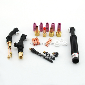 HDB TIG Hàn Tiêu Hao <span class=keywords><strong>torch</strong></span> cơ thể, lại cap, gasket, khí ống kính cách điện, - Product Image 3