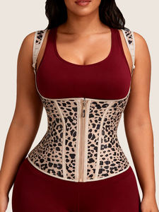 LANGQIN <b>Women's</b> Firm Control Breathable <b>Latex</b> Waist Cinchers Adjustable Shoulder Straps Black Sizes XS-3XL for Everyday Use ODM - Product Image 6