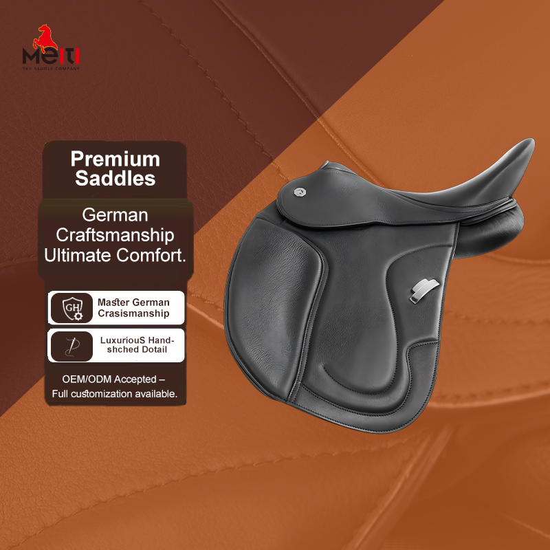 Supportive Deep Seat Leather Dressage Horse