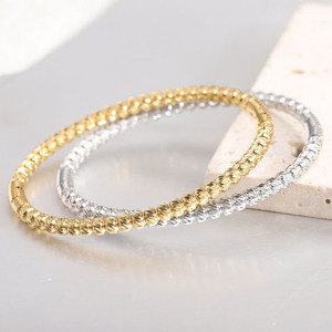 Stainless Steel <b>Beaded</b> <b>Bracelet</b> 5mm Round Ball Unisex Jewelry Fashion <b>Bracelets</b> - Product Image 1
