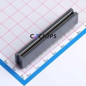 HEV94LP03BK Gold Finger Connector SMD,P=1.27mm Connector ( Connector Type: EDGE SLOT )( Pitch: 1.27mm )( Total PIN Count: 94P ) - Product Image 1