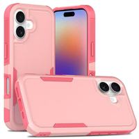 Coque de téléphone 2-en-1 antichoc et anti-rayures robuste pour iPhone 17 Pro Max, 17 Pro, 16 Pro Max