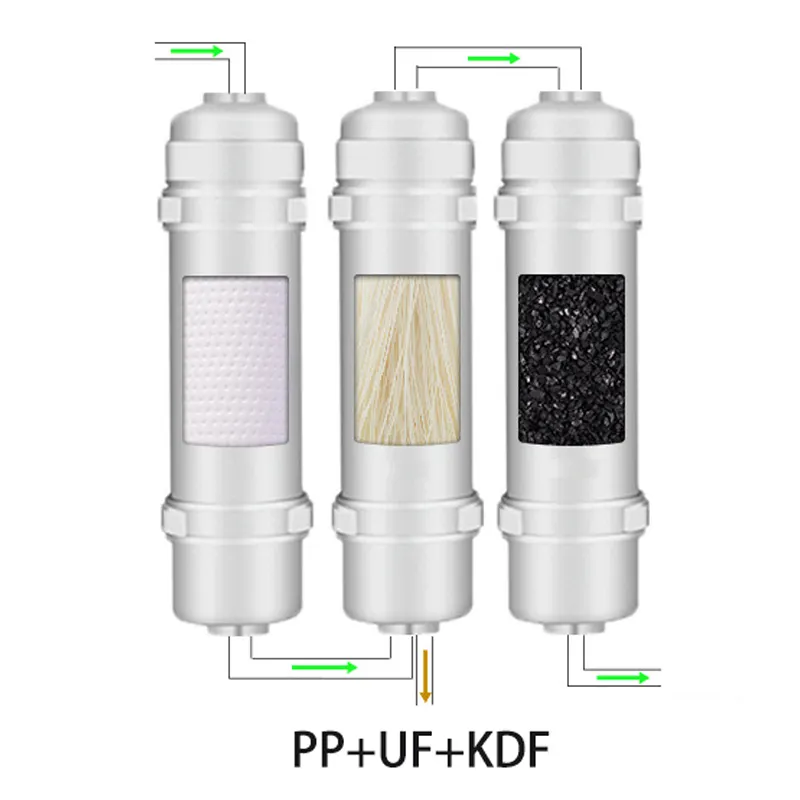 집 전체 정수용 정수 필터 세트 PP/UF/KDF 가정용 정수기 사용 가능 카트리지